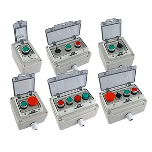 IP66 Metalen Gegoten Aluminium Anti-Explosie Schakelaar Knop Doos Elektrische Bescherming Control Box Met Ce