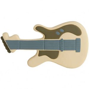Balle anti-stress en mousse PU en forme de guitare, logo imprimé, jouet à presser anti-stress en forme de guitare - Product Image 6