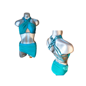 Leona Lyrical - Traje de Ballet para Adultos, Lujoso, Color Azul Marino, Nailon y Spandex, Ofrece Movimiento Elegante y Libre - Product Image 5