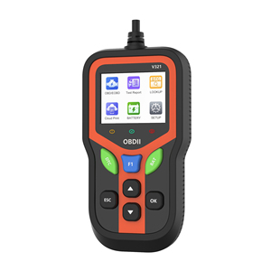 Analizador de motor V321 OBD2, escáner de coche, 12V, detector de fallas, lector de código, herramienta de diagnóstico con <span class=keywords><strong>1</strong></span> año de garantía - Product Image 1