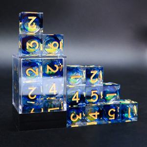 Forêt océan Sharp Edge résine <span class=keywords><strong>bon</strong></span> Decoro emballage boîte rouleau <span class=keywords><strong>jeu</strong></span> D6 mdn <span class=keywords><strong>jeu</strong></span> de dés pour <span class=keywords><strong>Rpg</strong></span> - Product Image 1