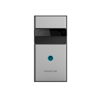Proyector Nativo de 1080P y 350 Lúmenes Ansi, WiFi 2.4+5G, Proyector de Cine en Casa, Android 9.0, Mini Proyector de Tiro Ultra Corto