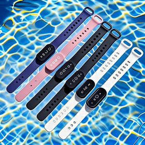 Bracelet en silicone personnalisé, étanche, NFC RFID EM4305 1K, mini-étiquette 13,56 MHz pour paiement et usage hôtelier - Product Image 2