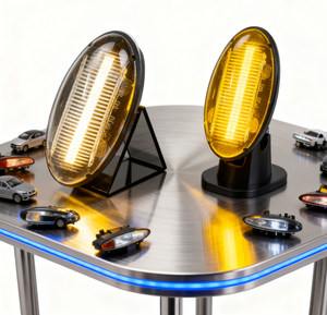 Mode respiratoire LED clignotant dynamique conception d'eau qui coule pour indicateur de marqueur latéral à effet pulsant - Product Image 3