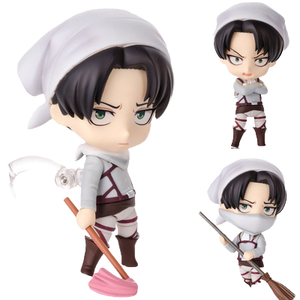 Nendo <span class=keywords><strong>4</strong></span> estilos Q versión Figma <span class=keywords><strong>Shingeki</strong></span> No Kyojin brillante PVC Anime figura de acción juguete móvil ornamento - Product Image 2