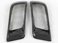 CONDUIT D'AIR EN FIBRE DE CARBONE STYLE RALLIART POUR 2008-2015 MITSUBISHI LANCER EVOLUTION EVO X
