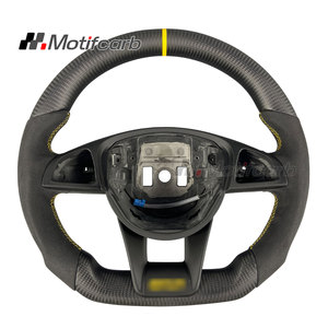 Volant personnalisé en carbone mat pour Mercedes-Benz Classe C, Classe E, AMG W205, W213, A45, C43, C63, GT S, C, GLA, GLC, GLE 2015-2018 - Product Image 1