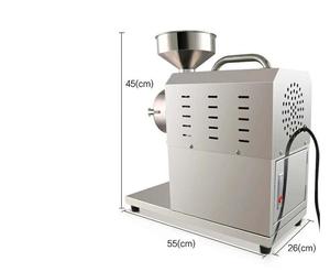 เครื่องบดเมล็ดกาแฟแบบเงียบสำหรับใช้ในเชิงพาณิชย์และในบ้าน พร้อมถังใส่เมล็ดกาแฟ ปรับระดับการบดได้ สำหรับบดกาแฟเอสเพรสโซ - Product Image 3