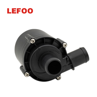 Pompe à eau solaire submersible LEFOO 12V 24V DC 60L/min 9m de hauteur de refoulement, haute efficacité, pour fontaine, bassin, petite circulation d'eau