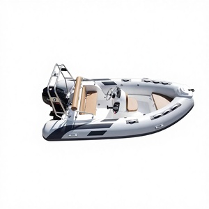 Bateau de pêche <span class=keywords><strong>semi</strong></span>-<span class=keywords><strong>rigide</strong></span> gonflable <span class=keywords><strong>Zodiac</strong></span> RIB420 de 14 pieds en PVC/Hypalon/Orca à vendre - Product Image 4