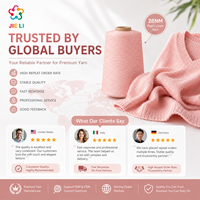 Fil à tricoter mat et respirant en lin perlé, viscose et polyester 28NM pour robes d'été, couleur personnalisée, fourniture directe usine