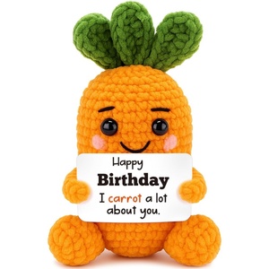 Regalos de Cumpleaños de Zanahorias Tejidas a Crochet Hechas a Mano para el Nuevo Papá, el Abuelo y el Mejor Papá, Regalo Único para Hombres, para Animar y Apoyar - Product Image 4