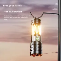 Lampe torche Raylights G580 pour extérieur, étanche IP65, lumière puissante, longue portée, type C, ultra-lumineuse, multifonction, grande capacité