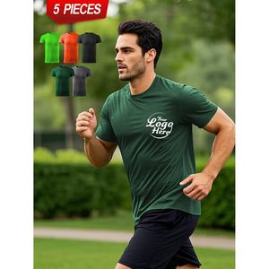 Camisetas de entrenamiento contemporáneas para hombre, camisetas de diseño atlético a la moda para hombre - Product Image 3