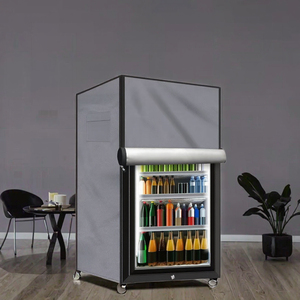 Refrigerador Portátil de Bebidas com Porta Única, Temperatura Única, Tecido Oxford, À Prova de Poeira, Fechamento com Cordão, Fácil de Usar - Product Image 3