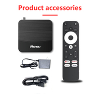 Boîtier TV Pinnacle ATSC 3.0 - Quad Core 4K HDR Streaming Android 11 WiFi 6 5.0 Télécommande Widevine DRM