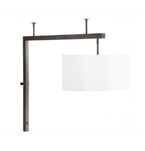 Dark Bronze Iron Wall Lamp with USB Power Outlet for Hotel Wall Decor <b>Lighting</b> Fixture - Product Image 3