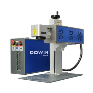 Hot 30W Metal tube RF CO2 Galvo Laser Marking Machine.