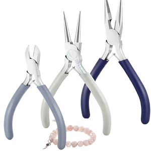 Kit de 3 Pinzas de Acero Inoxidable de Primera Calidad para Hacer Joyas, para Artesanos Profesionales - Product Image 2