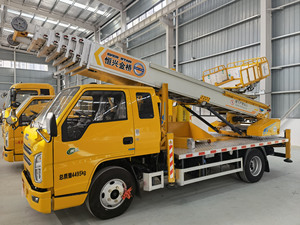 Everstar 32M tự động kính thiên văn truy cập trên không Xe Tải Điều Kiện Mới nhiên liệu diesel thủy lực bùng nổ nền tảng làm việc 400kg xô - Product Image 3