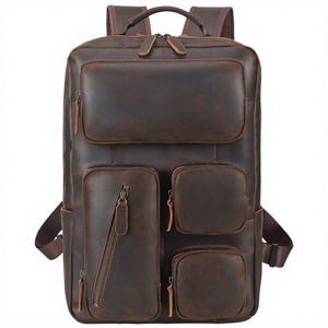 Zaino Vintage da Viaggio Estivo 2024 Chao Niu Cross-Border da <span class=keywords><strong>Uomo</strong></span> <span class=keywords><strong>in</strong></span> Vera <span class=keywords><strong>Pelle</strong></span> Grande Capacità <span class=keywords><strong>in</strong></span> Poliestere Resistente all'Usura - Product Image 1