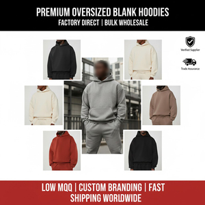 Produttori OEM di Abbigliamento Streetwear, Felpa con Cappuccio Oversize da <span class=keywords><strong>Uomo</strong></span> in Cotone 100% French Terry 500 Gsm Personalizzata - Product Image 2