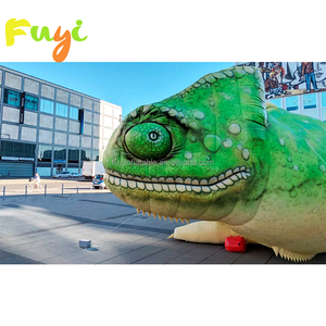Modelo Inflable de Lagarto Camaleón para Exhibición en Exteriores, Reptil Realista de Alta Calidad, Diseño de Dibujos Animados para Decoración de Centros Comerciales - Product Image 2