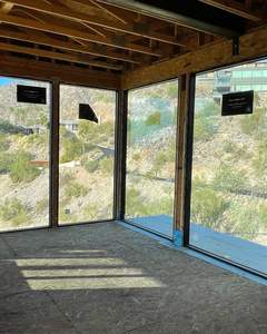 ZMR AS2047 Fenêtre panoramique noire Rideaux à persiennes français horizontaux en acier inoxydable à <span class=keywords><strong>triple</strong></span> <span class=keywords><strong>vitrage</strong></span> Style ouvert fixe Excellent <span class=keywords><strong>prix</strong></span>! - Product Image 2