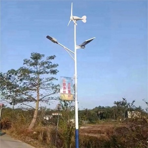 Lámpara Solar Híbrida para Exteriores de Alta Calidad, LED IP65 6000K, Resistente al Agua, con Batería de 5 Años de Duración - Product Image 1