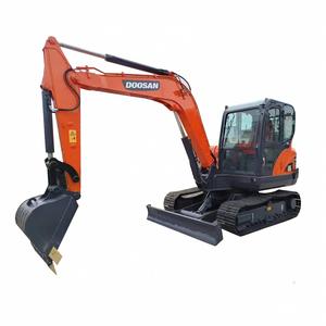 รถขุดขนาดเล็ก 5.5 ตัน มือสอง Doosan DX55 คุณภาพสูง รถขุดตีนตะขาบ Doosan DH55 dx55 มือสอง ราคาโรงงาน - Product Image 3