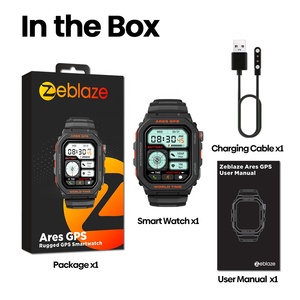 New Zeblaze Aes GPS Thông Minh Đồng Hồ Được Xây Dựng-Trong Alexa & GPS Bt Gọi SmartWatch <span class=keywords><strong>Heart</strong></span> <span class=keywords><strong>Rate</strong></span> Spo2 Tập Thể Dục Theo Dõi Đồng Hồ - Product Image 6
