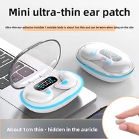 Écouteurs intra-auriculaires sans fil X55 TWS avec affichage LED, microphone, étanchéité IPX-7 et son stéréo