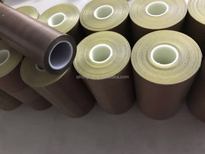 <span class=keywords><strong>ฉนวน</strong></span>ไฟฟ้า สายพานไร้รอยต่อไฟเบอร์กลาส PTFE สีน้ําตาล/ขาว - Product Image 6