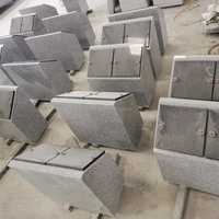 SW STONE Pierre Tombale Monuments Fabricant Pierre Naturelle Granit Gris Columbarium et Chapelle Funéraire Niche Urne Crémation