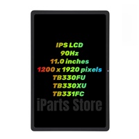 Nouvel écran de remplacement IParts pour Lenovo Tab M11 K11 TB330KU TB330FU TB330XU TB331FC assemblage d'écran tactile LCD noir OEM