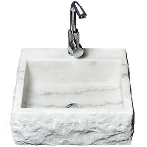 Lavabo carré en marbre, <span class=keywords><strong>à</strong></span> trou unique, pour salle de bain, balcon, style nordique, <span class=keywords><strong>rétro</strong></span>, pour la maison - Product Image 5
