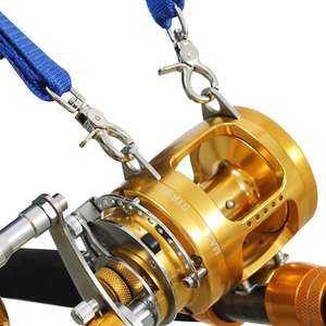 WEIHEEVAパッド入りフィッシングウエストサポートハーネススタンドアップ調節可能なファイティングベルトロッドホルダー - Product Image 5