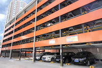 Parking multi-étages préfabriqué Structure en acier préfabriquée Parking pour voitures