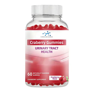 Gomitas de Suplementos Herbales, Gomitas de Arándano, Procesamiento OEM Personalizado - Product Image 1