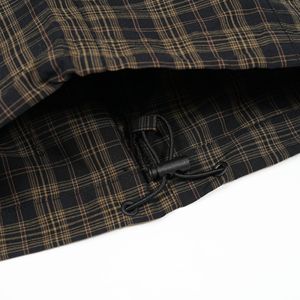 Wholesale OEM Service <strong>Men's</strong> <strong>Tartan</strong> Checkered Knitted Sweatpants Oversized Fit Elastic Drawstring Vintage Streetwear <strong>Trousers</strong> - Product Image 5