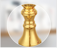 Médaille de trophée en métal bon marché, coupe de trophée en métal personnalisée avec homme de Football, vente en gros, 2023