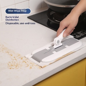 Mopa Plana de Hilo de Algodón Ligera, Tres en Uno, de Uso Húmedo y Seco, para Limpieza de Pisos del Hogar - Product Image 2