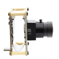 Cámara Lightburn USB3.0 con Obturador Global de 1200P, 120FPS/200FPS, Alta Velocidad, Sin Distorsión, Lente M12 para Visión Robótica Industrial
