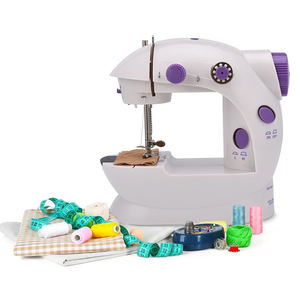 Máquina de Coser Multifuncional <span class=keywords><strong>202</strong></span> con Luz Nocturna y Pedal, Portátil, Recta, Doméstica, Pequeña y Eléctrica - Product Image 5