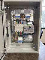 Boîte d'interrupteur à double alimentation Huashu ATS, armoire de générateur municipal, équipement de conversion automatique triphasé, disjoncteur MCB, IP66