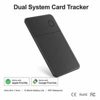 Pelacak Pintar Anti Hilang GPS 4G Ultra Tipis Plastik Tahan Air IP68 Navigasi IOS MFI Find My Google Android Find Hub