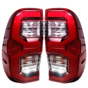 Luces Traseras LED Cuadradas para Vehículos, Luces <span class=keywords><strong>de</strong></span> Freno y Direccionales, 12V 24V, Lámpara Roja, Blanca y Ámbar para Camiones y Remolques <span class=keywords><strong>Vigo</strong></span> - Product Image 1