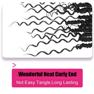 Extensiones de Cabello Sintético Rizado en Espiral para Trenzas, Cabello Sintético Rizado para Tejer - Product Image 2