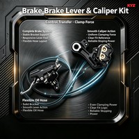 Kit de disque de frein arrière en aluminium CNC Surron Light Bee X Talaria Sting MX4 Ultra Bee KYZ, haute performance, tout-terrain, amélioration modifiée robuste