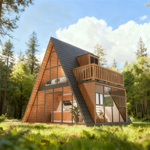 High Quality A Frame House Eco-Friendly <b>Materials</b> Waterproof and <b>Fireproof</b> - Product Image 1